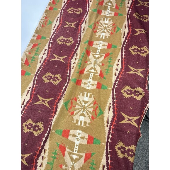 1920s Antique Jacob's Oregon City Indian Trade Blanket Aztec 74 x 58 Rare HTF - Picture 13 of 16
